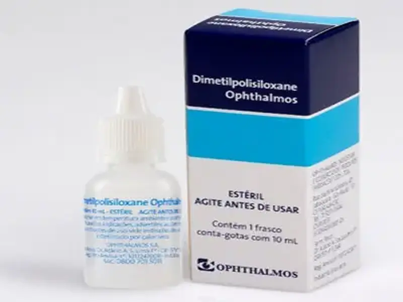 Dimetilpolisiloxane Ophthalmos Colírio